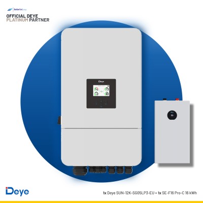 Deye SUN-12K-SG05LP3-EU + 1x SE-F16 Pro-C 16 kWh | ESS SET